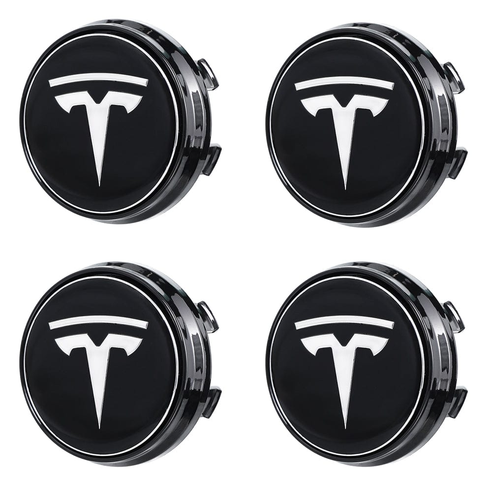Premium LED Floating Wheel Logo Center Hub Caps Various Designs for Tesla