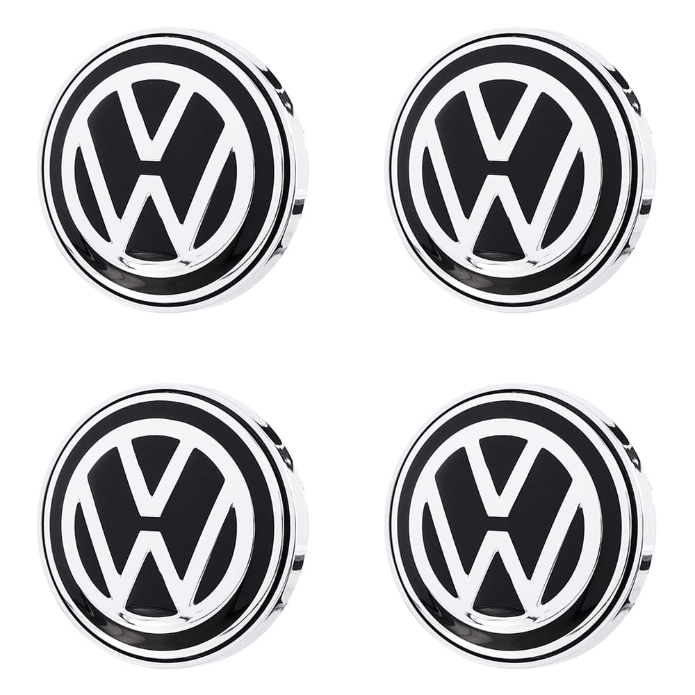 Premium LED Floating Wheel Logo Center Hub Caps Various Designs for Volkswagen