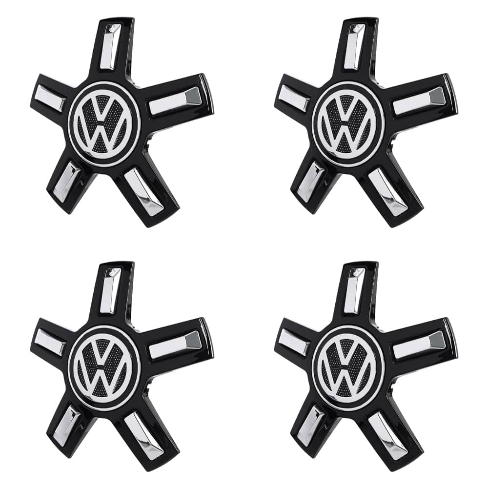 Premium LED Floating Wheel Logo Center Hub Caps Various Designs for Volkswagen