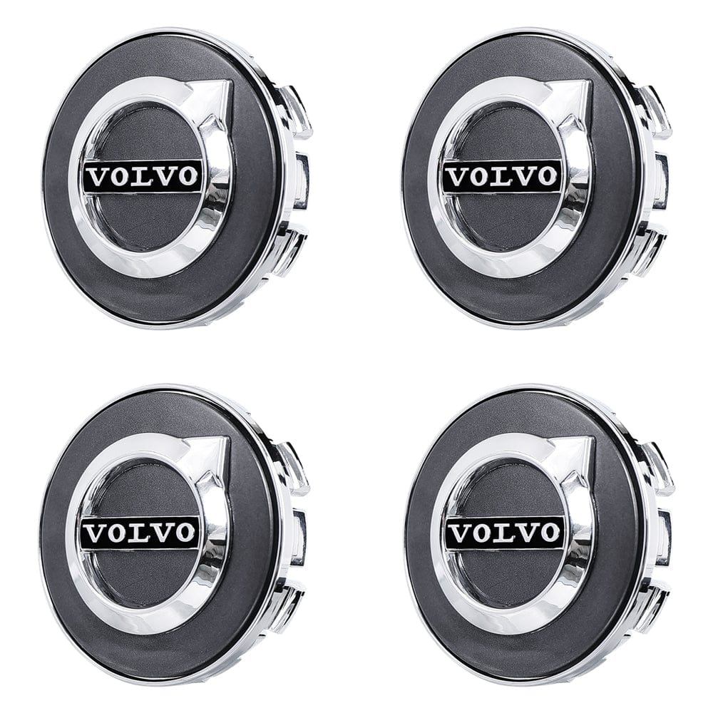 Premium LED Floating Wheel Logo Center Hub Caps Various Designs for Volvo