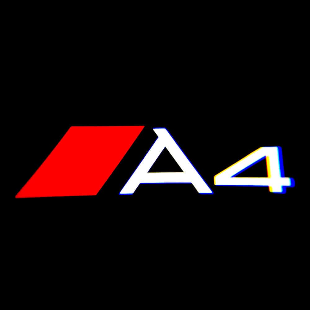 Audi A4 Premium Door Puddle Lights Various Designs 2001-2026