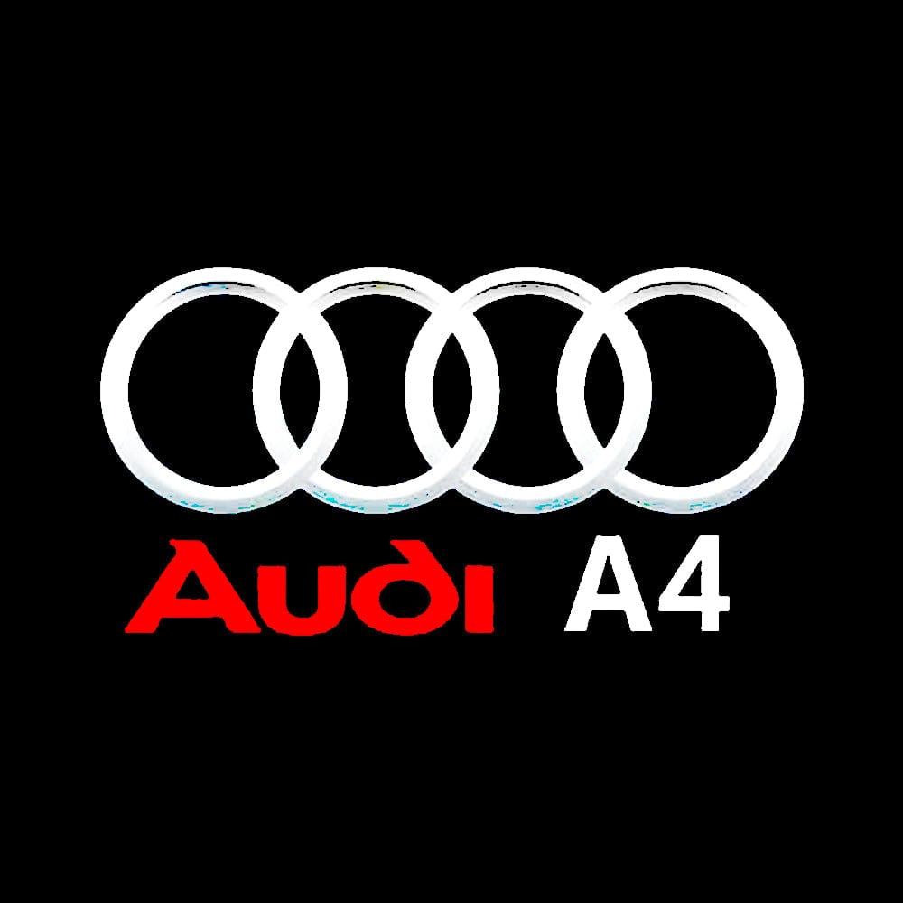 Audi A4 Premium Door Puddle Lights Various Designs 2001-2026