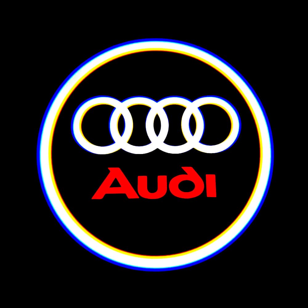 Audi A4 Premium Door Puddle Lights Various Designs 2001-2026