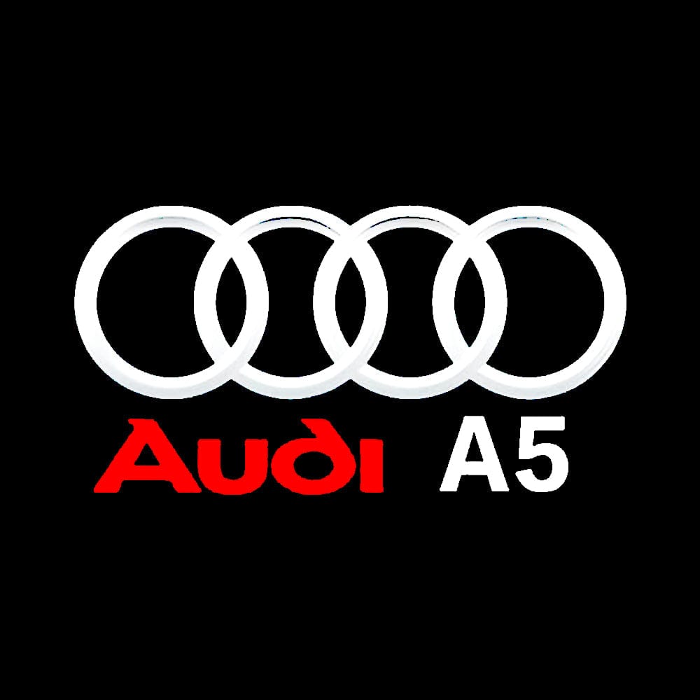 Audi A5 Premium Door Puddle Lights Various Designs 2007 - 2026