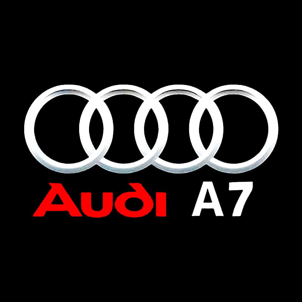 Audi A7 Premium Door Puddle Lights Various Designs 2010-2026