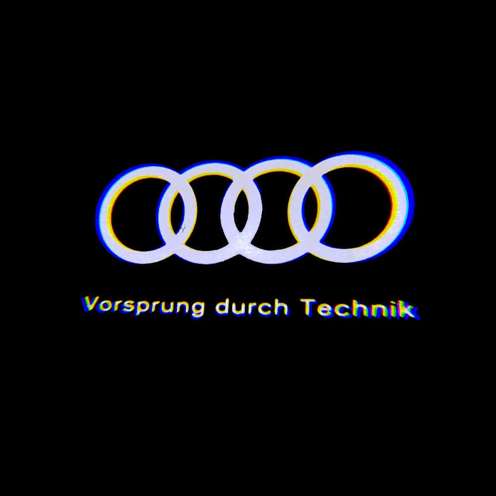 Audi S7 Premium Door Puddle Lights Various Designs 2012-2026