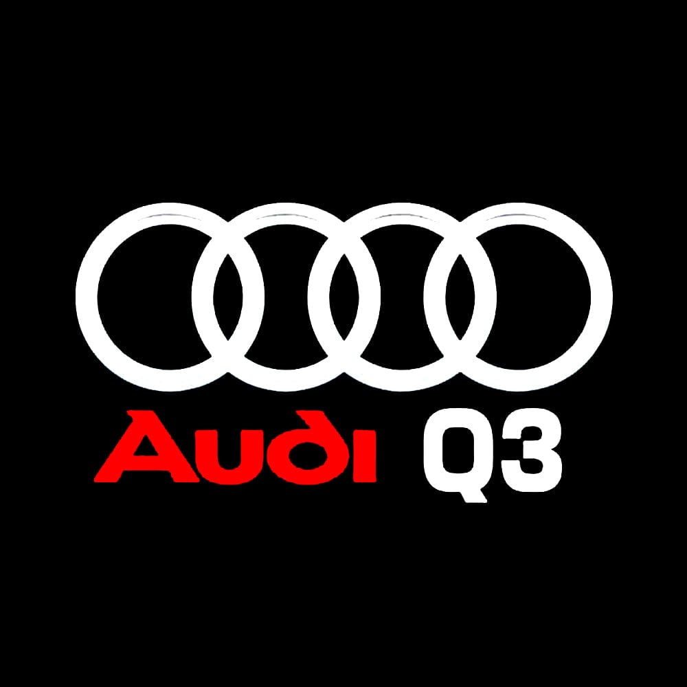 Audi Q3 Premium Door Puddle Lights Various Designs 2011 - 2026