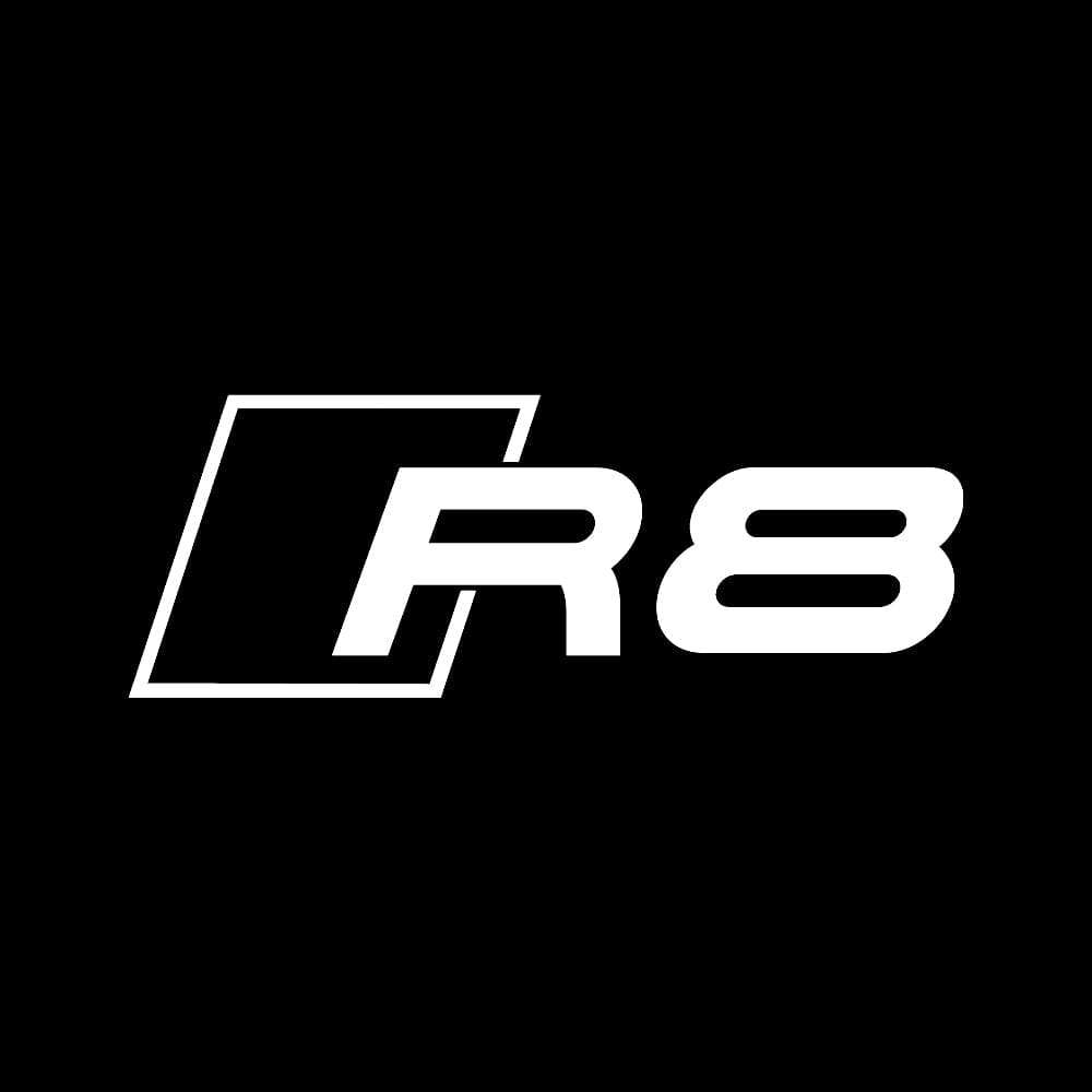 Audi R8 Premium Door Puddle Lights Various Designs 2007-2024
