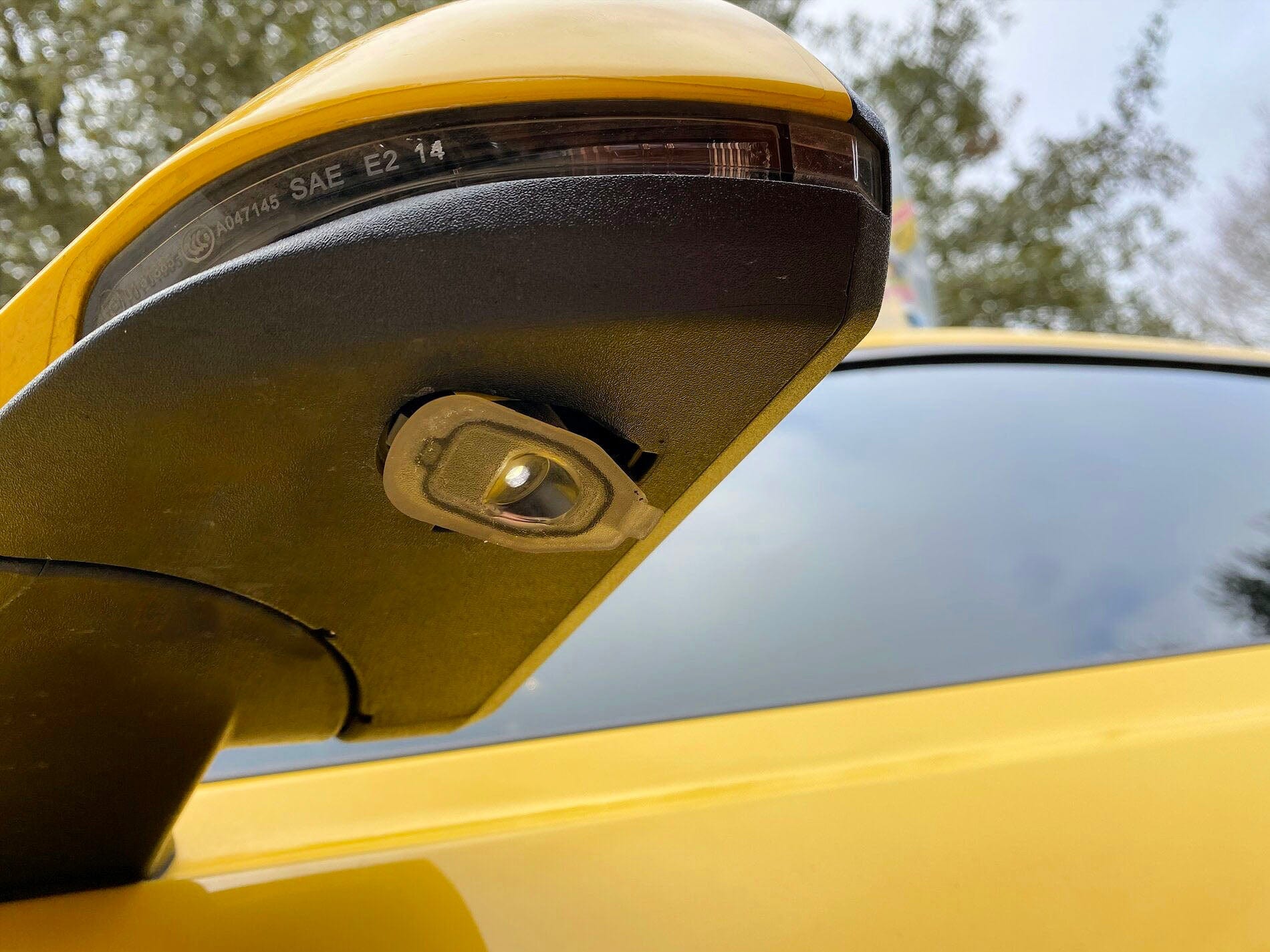 LED Side Mirror MACH1 Projector Puddle Lights Pair for Ford Mustang 2013-2026