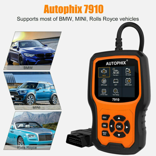 Autophix 7910 BMW Full System Diagnostic Tool Read Maintenance OBDII Fault Scan - Premium Diagnostic Tools from Rapidvehicles - Just $149.99! Shop now at Rapidvehicles