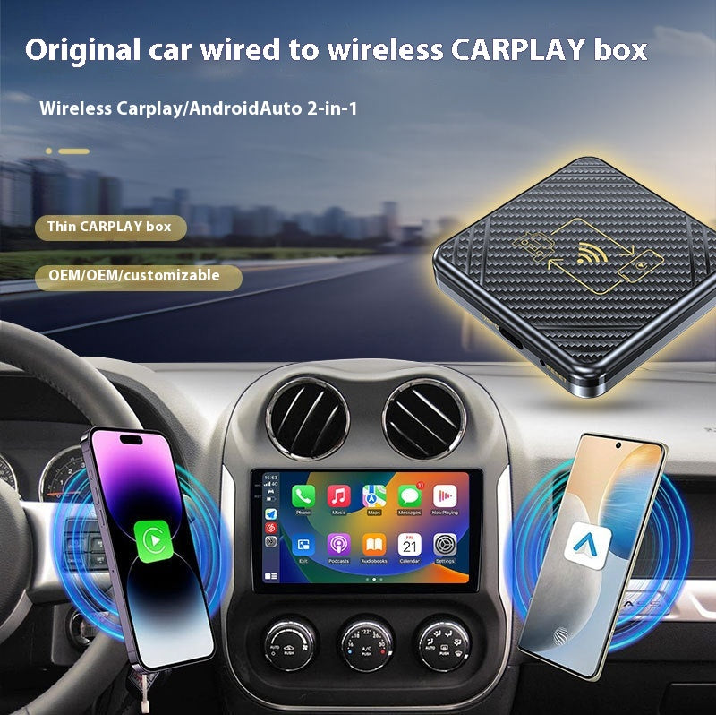 Wired To Wireless Carplay Box Car Machine Android Car Smart Box - Premium Other Replacement Parts from Rapidvehicles - Just $35.99! Shop now at Rapidvehicles