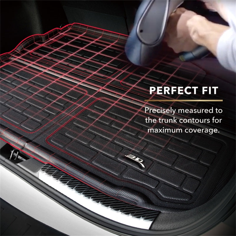 3D MAXpider 2017-2021 Honda Civic Hatchback Sport Kagu Cargo Liner - Black M1HD1011309