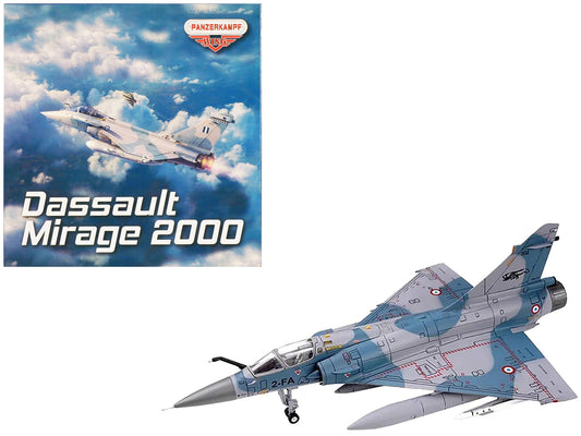 Dassault Mirage 2000 - 5F Fighter Aircraft "2 - FA Cigognes" French Air Force "Wing" Series 1/72 Diecast Model by Panzerkampf free shipping USA - Rapid Vehicles