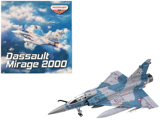 Dassault Mirage 2000 - 5F Fighter Aircraft "2 - FK Cigognes" French Air Force "Wing" Series 1/72 Diecast Model by Panzerkampf free shipping USA - Rapid Vehicles