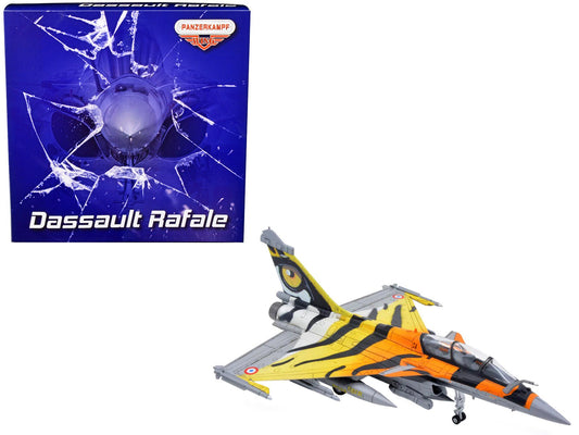Dassault Rafale B Fighter Jet "Ocean Tiger" with Missile Accessories "Panzerkampf Wing" Series 1/72 Scale Model by Panzerkampf free shipping USA - Rapid Vehicles
