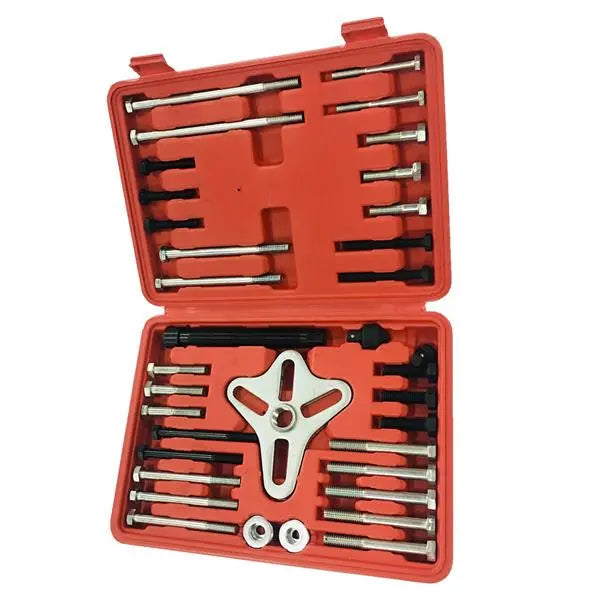 46pcs Bearing Puller Harmonic Balancer Steering Wheel Removal Set - Premium Automotive from Lilac Milo - Just $45.99! Shop now at Rapidvehicles