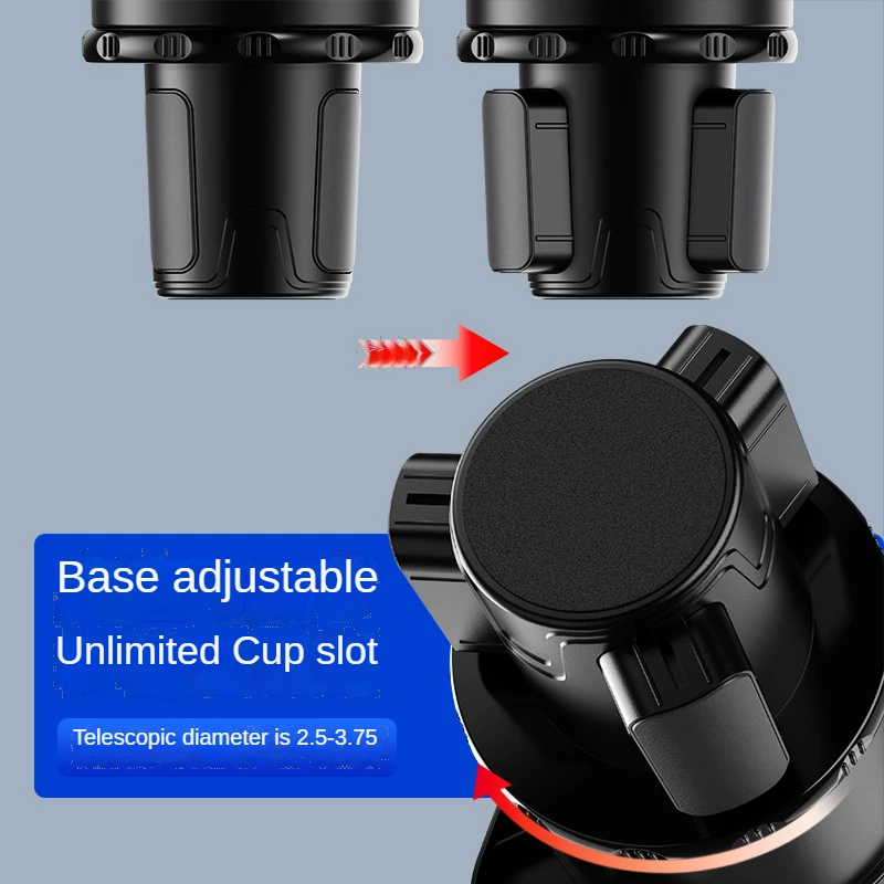 Multifunctional Car Cup Holder Expander 360°Rotating with Tray - Premium Automotive from Lilac Milo - Just $31.49! Shop now at Rapidvehicles