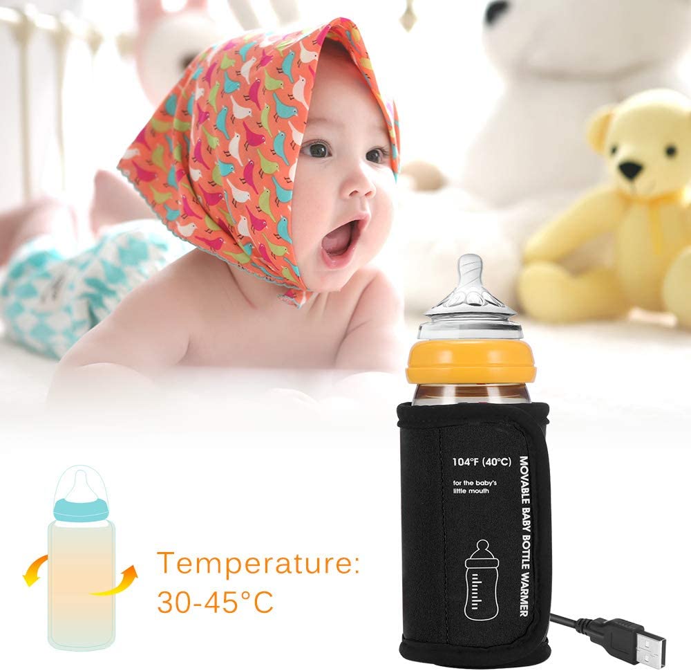 Baby Bottle Warmer Car Moveable USB Bottle Cup Heating Insulation Bag - Premium Kids & Babies from Teal Simba - Just $19.99! Shop now at Rapidvehicles