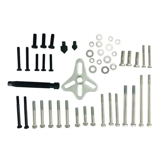 46pcs Bearing Puller Harmonic Balancer Steering Wheel Removal Set - Premium Automotive from Lilac Milo - Just $45.99! Shop now at Rapidvehicles