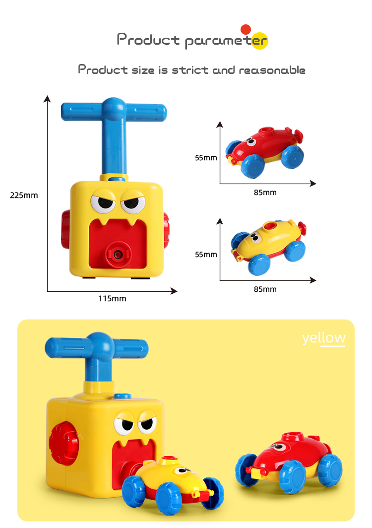 Air Power Balloon Car Toy for Children Gifts - Premium Toys from Teal Simba - Just $27.99! Shop now at Rapidvehicles