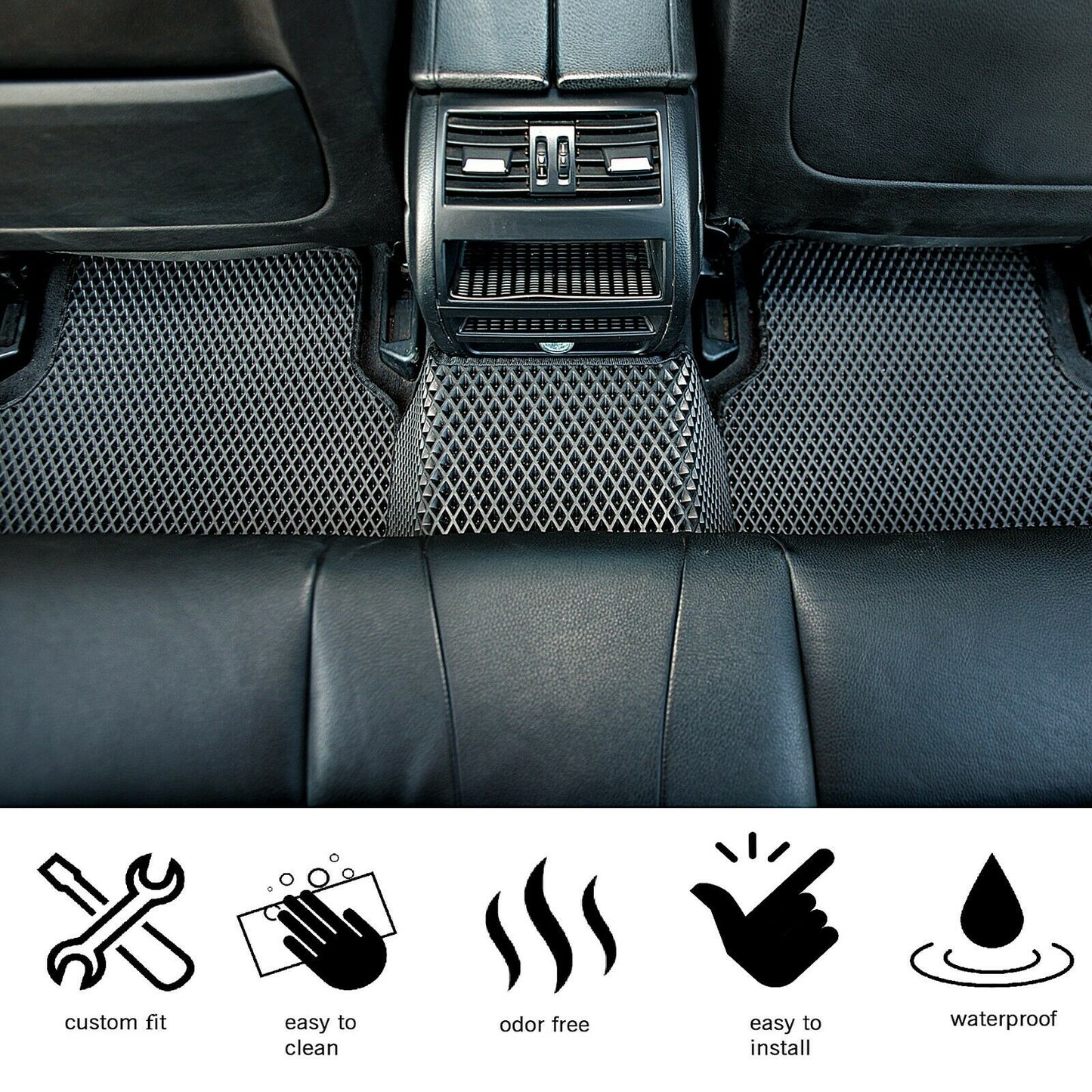 Car Floor Mats with dirt and liquid protection technology - Premium Automotive from Taupe Oscar - Just $53.99! Shop now at Rapidvehicles