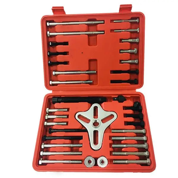 46pcs Bearing Puller Harmonic Balancer Steering Wheel Removal Set 