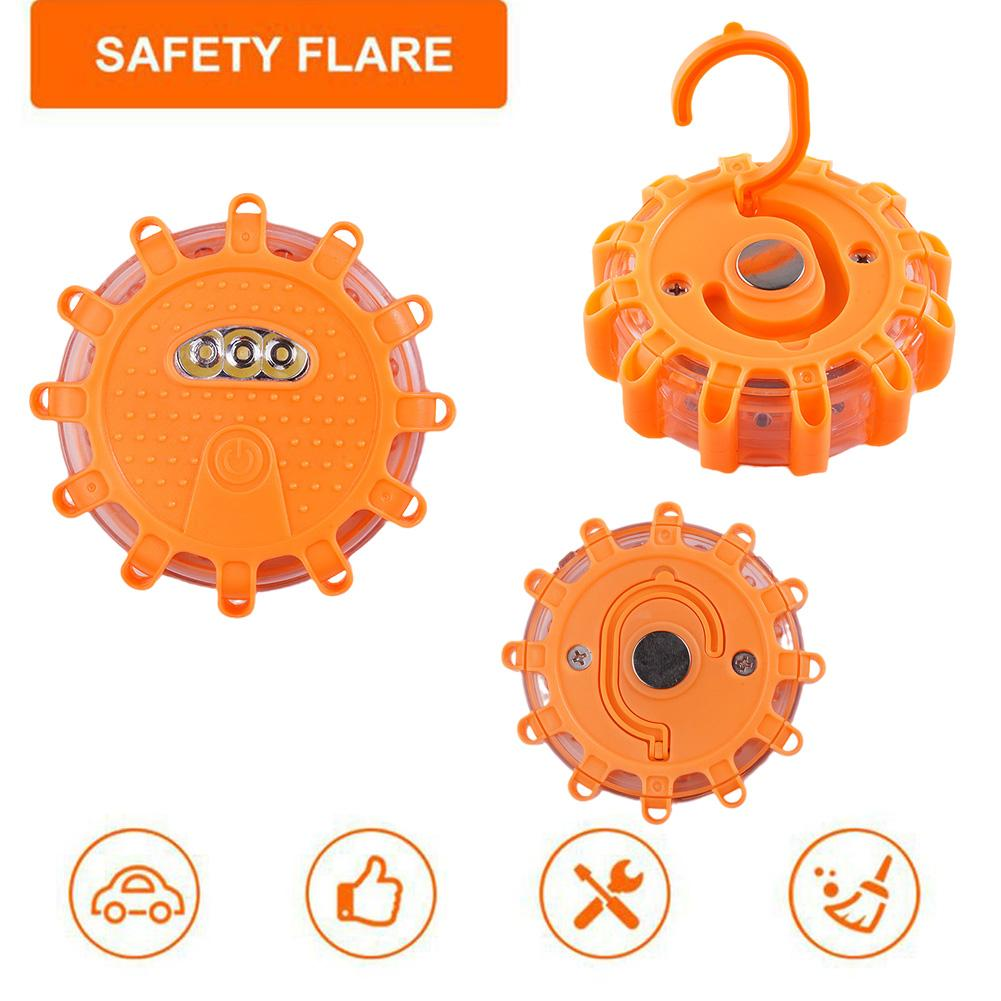 LED Roadside Safety Beacon Disc Car Flashing Warning Flare Lights - Premium Automotive from Lilac Milo - Just $16.99! Shop now at Rapidvehicles