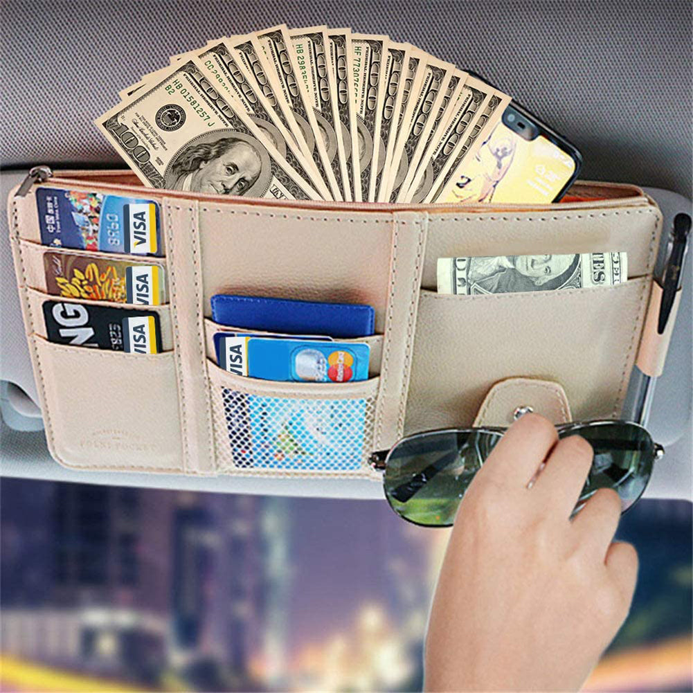 For Car Sun Visor Organizer - Premium Automotive from Lilac Milo - Just $8.99! Shop now at Rapidvehicles