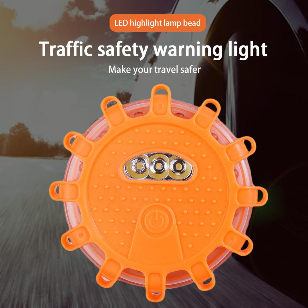 LED Roadside Safety Beacon Disc Car Flashing Warning Flare Lights - Premium Automotive from Lilac Milo - Just $16.99! Shop now at Rapidvehicles