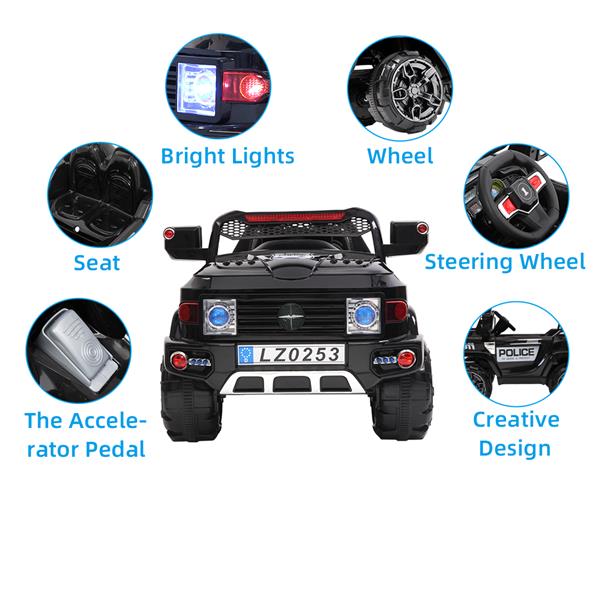 Off-Road Police Car Double Drive With 2.4G Remote Control - Premium Toys from Teal Simba - Just $328.99! Shop now at Rapidvehicles