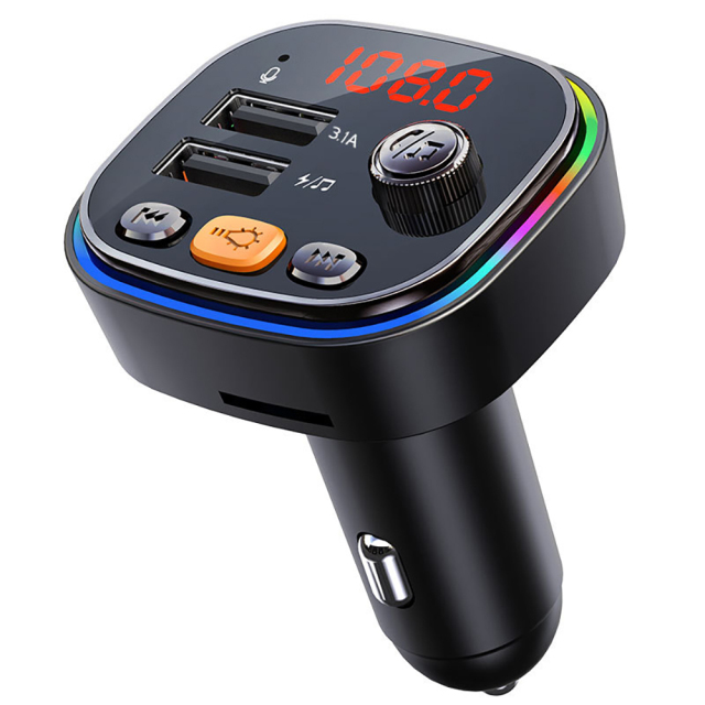 Handsfree Bluetooth MP3 Player Dual USB Fast Car Charger - Premium Tech Accessories from Lilac Milo - Just $23.99! Shop now at Rapidvehicles