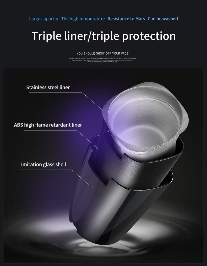 Auto Car ashtray multi function ashtray with light - Premium Automotive from Lilac Milo - Just $23.39! Shop now at Rapidvehicles