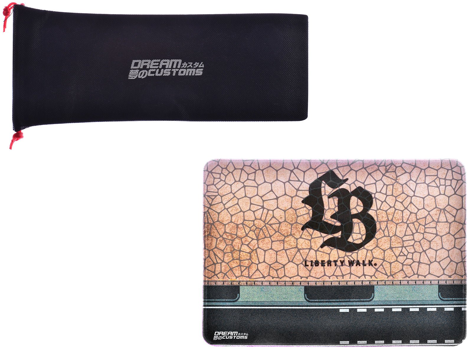 Desktop Display Mat "LB" Logo by Dream Customs - Rapid Vehicles