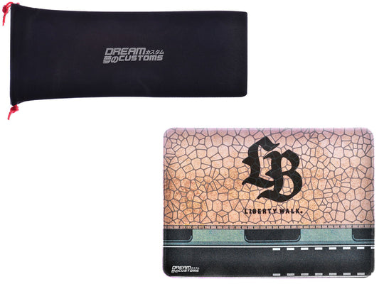 Desktop Display Mat "LB" Logo by Dream Customs - Rapid Vehicles