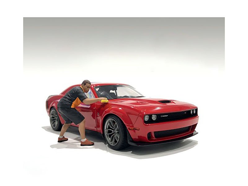 "Detail Masters" Figure 5 (Polish & Shine) for 1/24 Scale Models by American Diorama free shipping USA - Rapid Vehicles