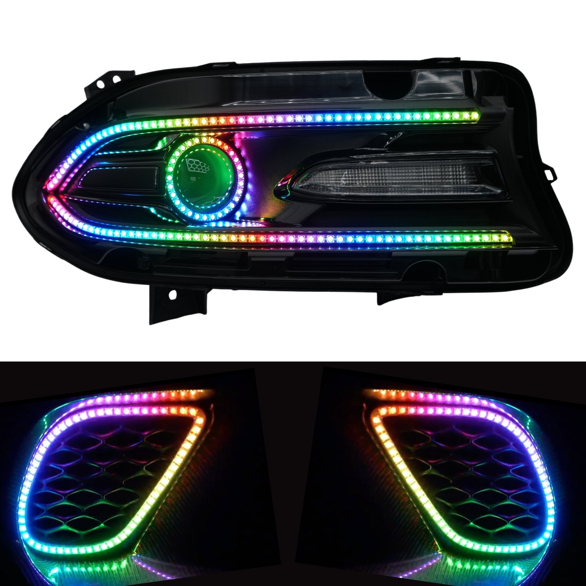 Dodge Charger Flow Series DRL Boards (2015-2024) - Rapid Vehicles