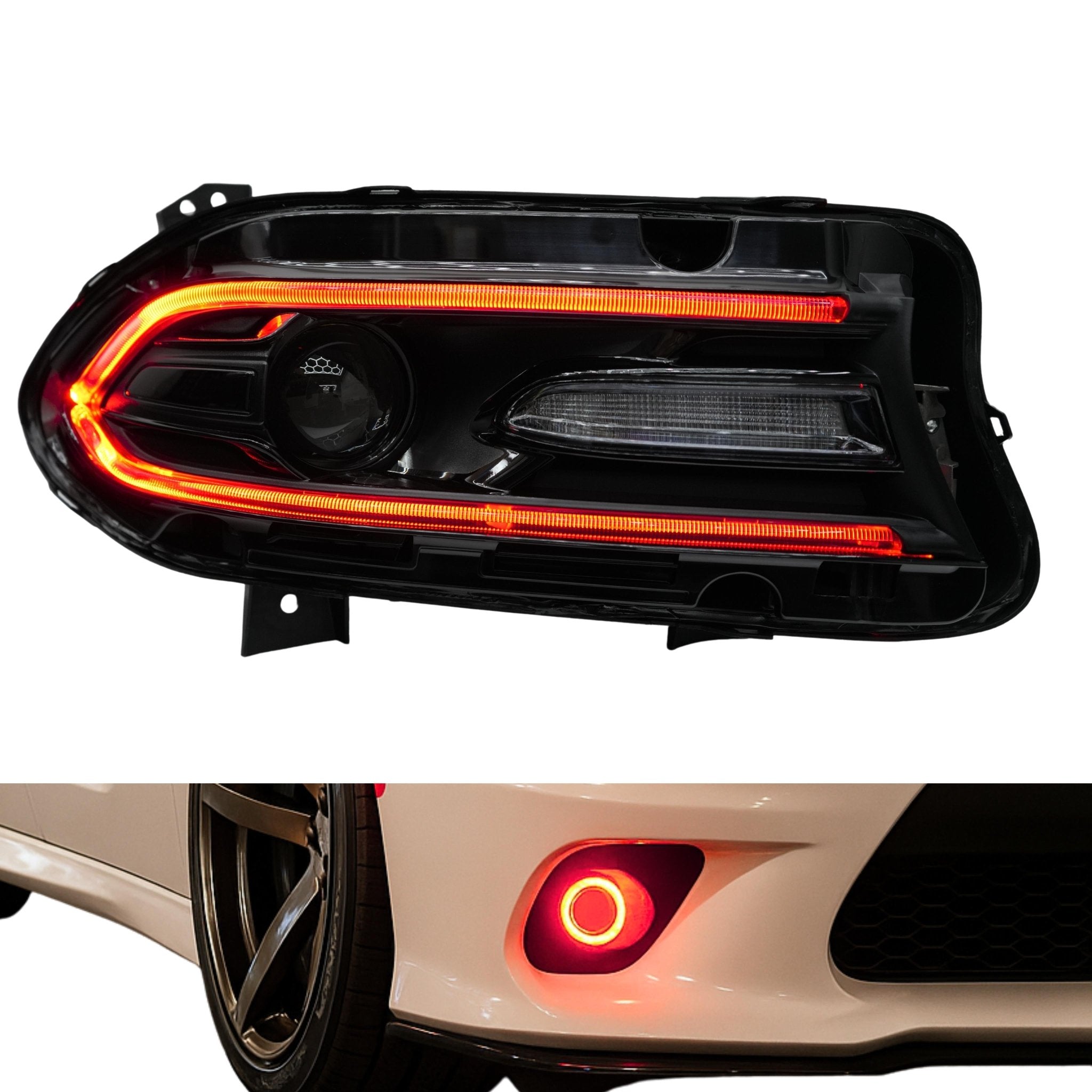 Dodge Charger RGBWA DRL Boards (2015-2024) - Rapid Vehicles