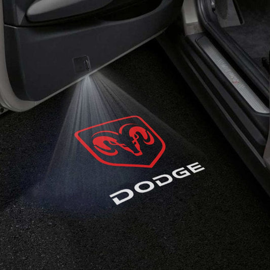 Dodge Viper Door Stick On Puddle Lights Various Designs 1991-2017
