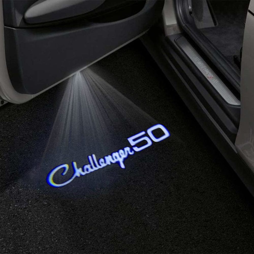 Dodge Challenger 3rd Gen Premium Door Puddle Lights Various Designs 2008-2023
