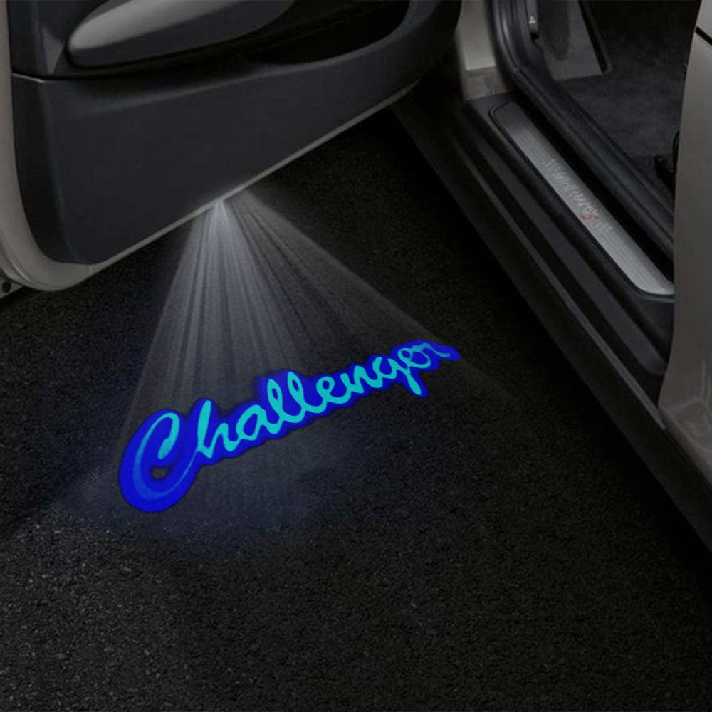 Dodge Challenger 3rd Gen Premium Door Puddle Lights Various Designs 2008-2023