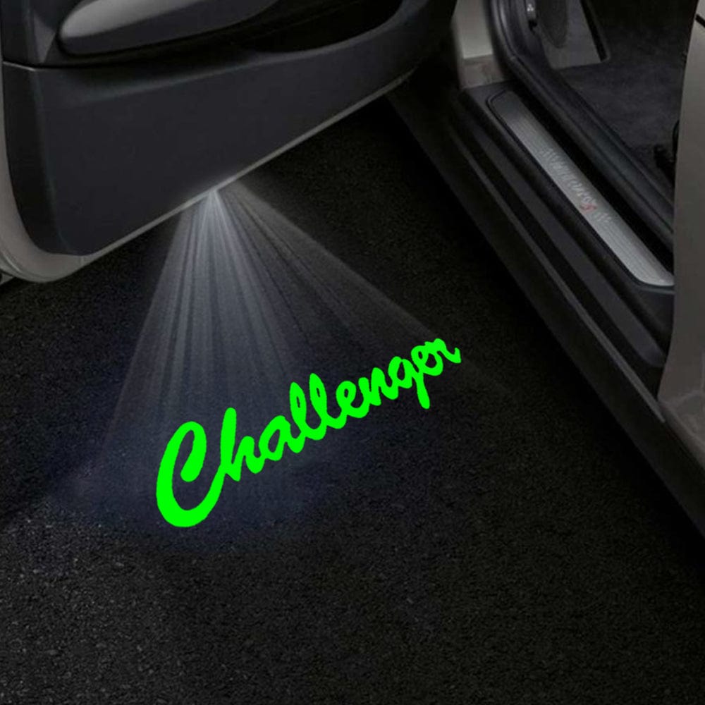 Dodge Challenger 3rd Gen Premium Door Puddle Lights Various Designs 2008-2023