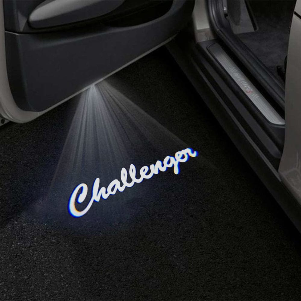 Dodge Challenger 3rd Gen Premium Door Puddle Lights Various Designs 2008-2023