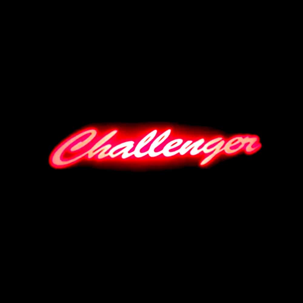 Dodge Challenger 3rd Gen Premium Door Puddle Lights Various Designs 2008-2023