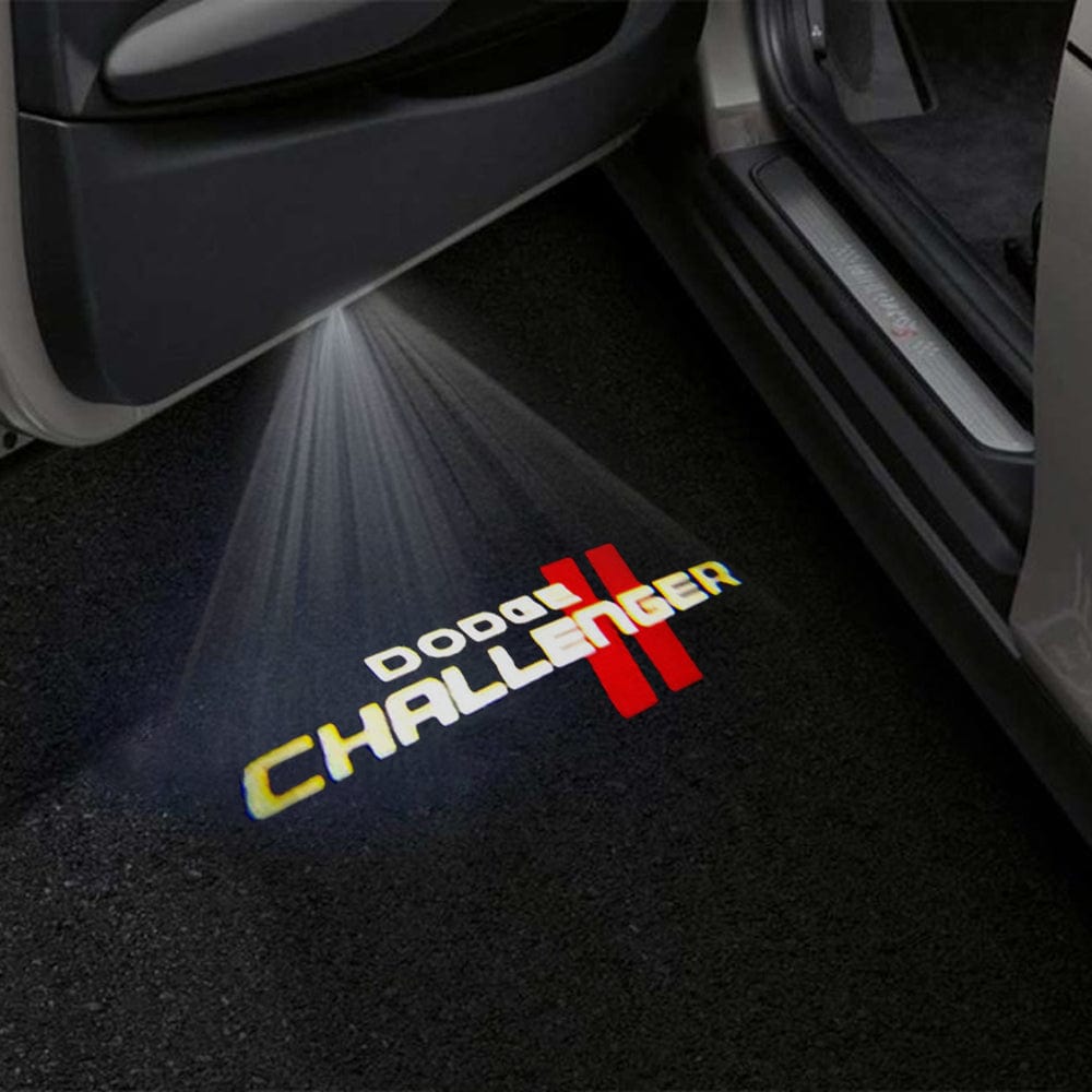 Dodge Challenger 3rd Gen Premium Door Puddle Lights Various Designs 2008-2023