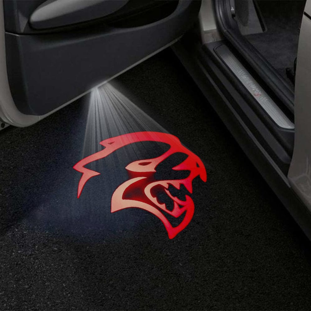 Dodge Challenger 3rd Gen Premium Door Puddle Lights Various Designs 2008-2023