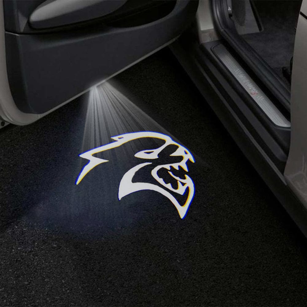 Dodge Challenger 3rd Gen Premium Door Puddle Lights Various Designs 2008-2023