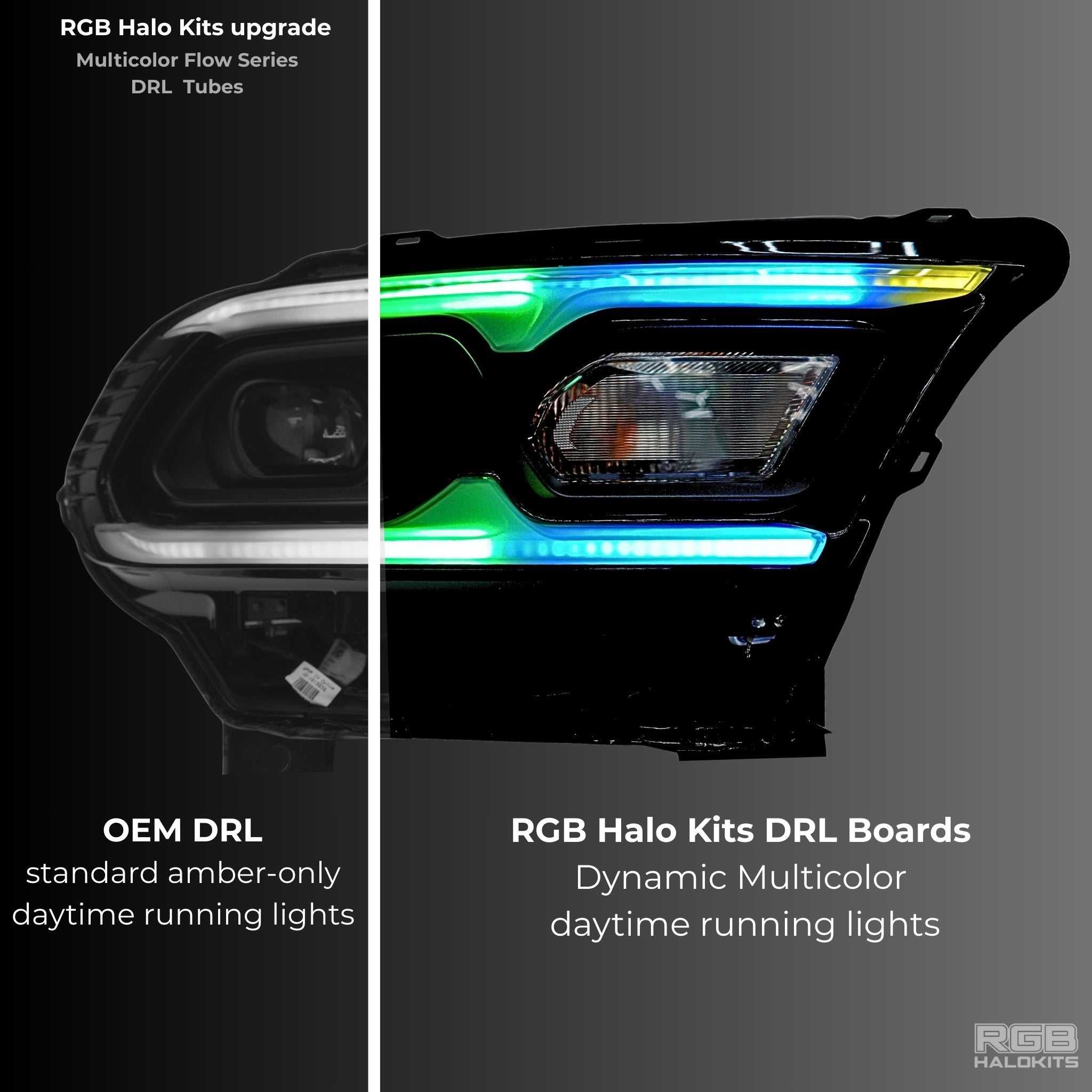 Dodge Durango Multicolor Flow DRL Kit (2021-2026) - Rapid Vehicles