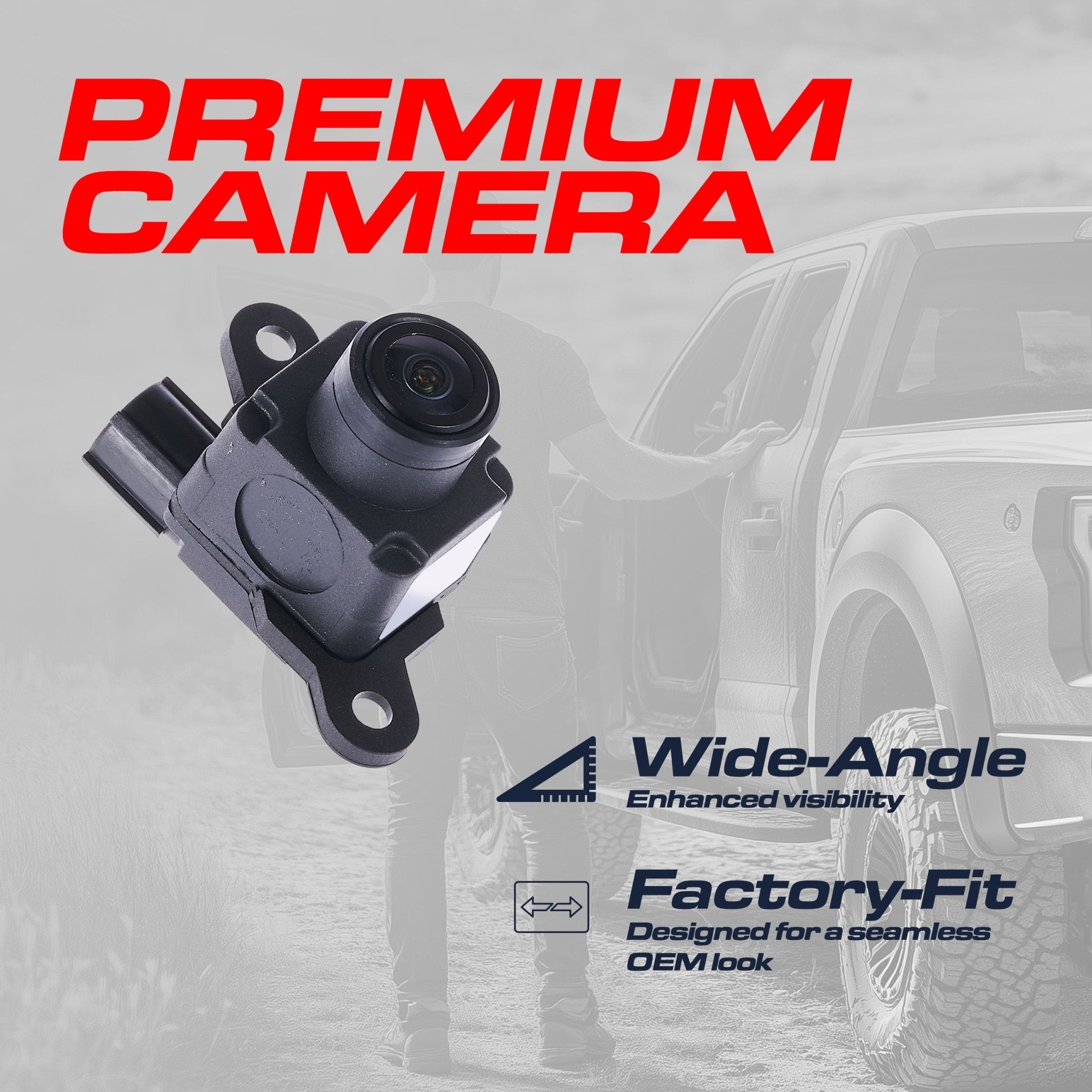 Dodge Ram (2013-2015), Viper (2013-2017) OEM Replacement Backup Camera OE Part  56038978AB, 56038978AC, 56038978AD, 56038978AE, 56038978AF, 56038978AG, 56038978AH, 56038978AI, 56038978AJ, 56038978AK, 56038978AL - Rapid Vehicles