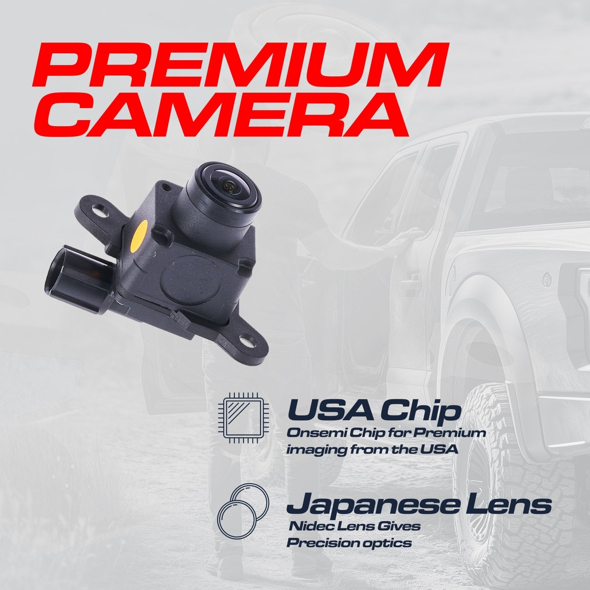 Dodge Ram (2013-2015), Viper (2013-2017) OEM Replacement Backup Camera OE Part  56038978AB, 56038978AC, 56038978AD, 56038978AE, 56038978AF, 56038978AG, 56038978AH, 56038978AI, 56038978AJ, 56038978AK, 56038978AL - Rapid Vehicles