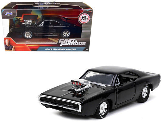 Dom's 1970 Dodge Charger 500 Black "Fast & Furious 9 F9" (2021) Movie 1/32 Diecast Model Car by Jada free shipping USA - Rapid Vehicles